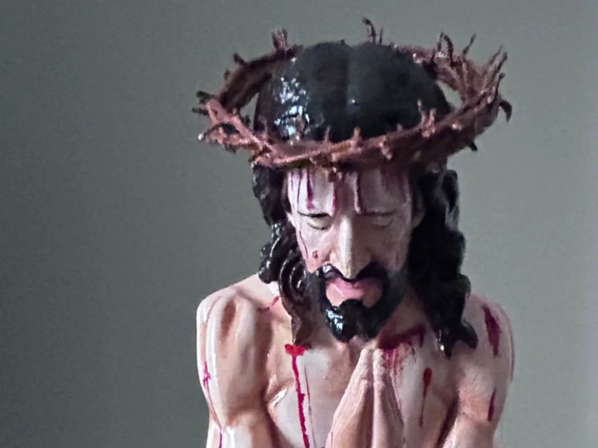 Figura religiosa de Jesús de los Afligidos impresa en 3D