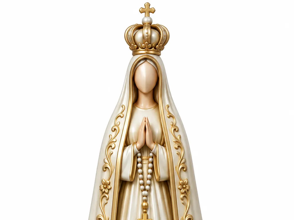 Figura de Nuestra Señora de Fátima II impresa en 3D