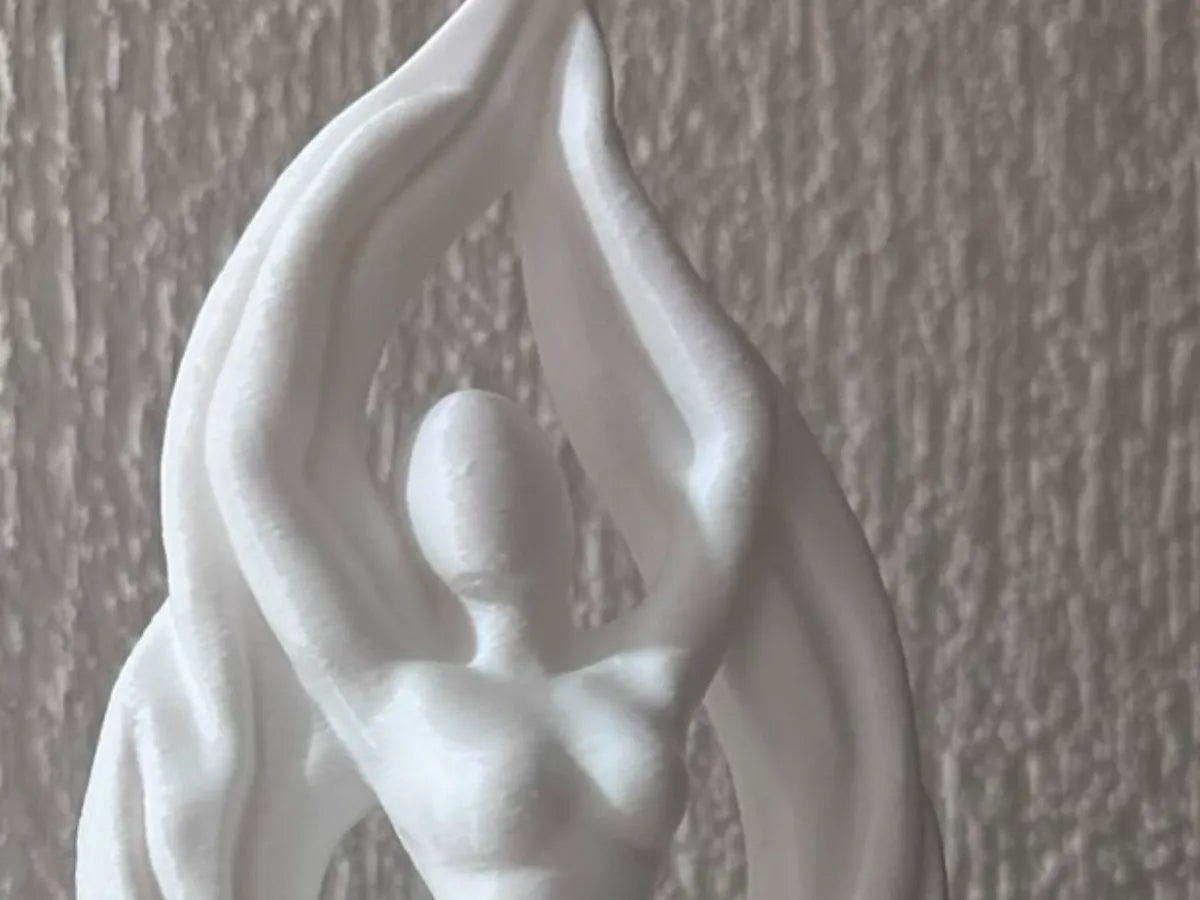 Trofeo del Día de la Mujer impreso en 3D